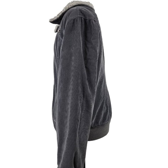 Fox Riders Co. Corduroy Jacket Gray Large - Picture 7 of 7